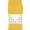 Escuyer Cashmere Socks Yellow - Escuyer Hot