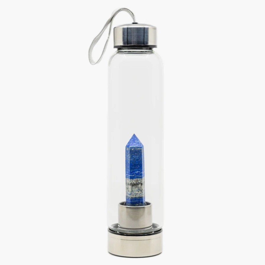 The Goddess Collective The Goddess Collective Lapis Lazuli Crystal Water Bottle Best