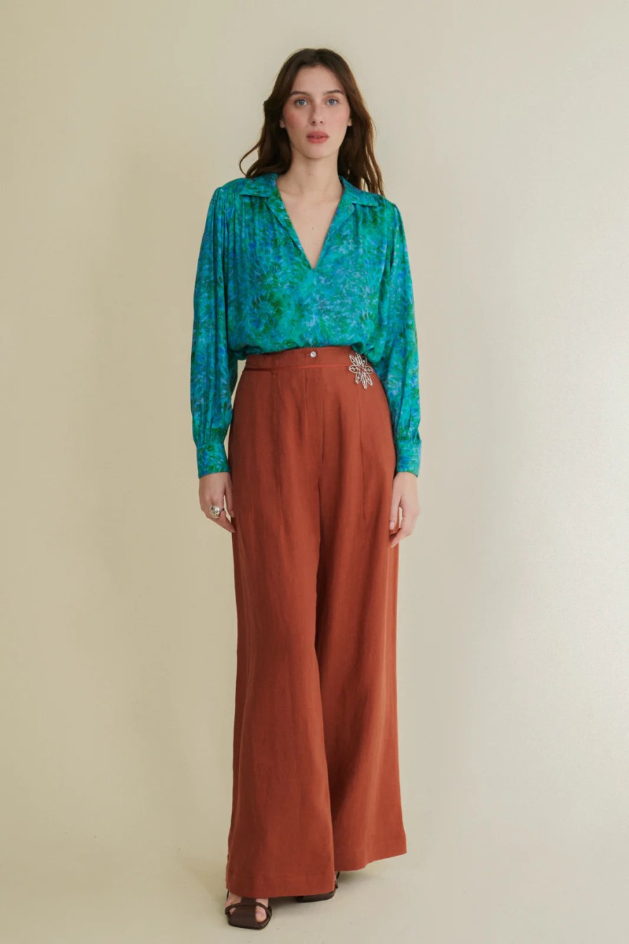 Romualda Romualda Tangerine Aphelia Trousers Clearance