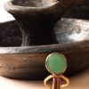 Stephane Szendy Celadon Green Third Eye Bague - Stephane Szendy Best