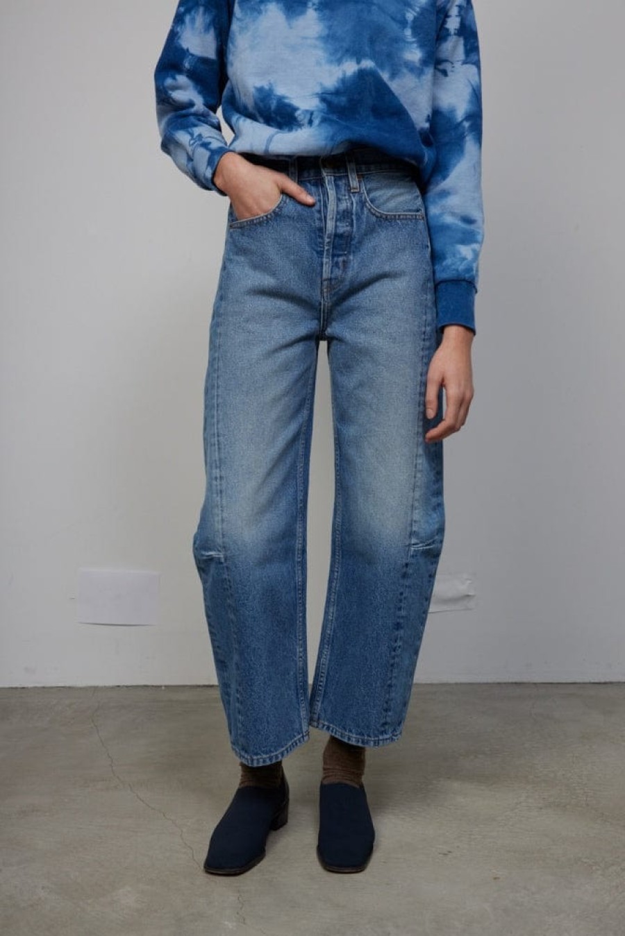 B Sides Lasso Brit Wash Jean - B Sides Hot