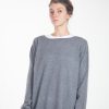 ByAdushka Melange Grey Cashmere Pullover Hot