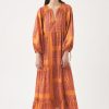 Antik Batik Nalii Cotton Voile Print Maxi Dress Clearance