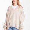 ByAdushka Natural V-Neck Sweater Hot