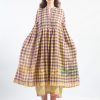 Injiri Preorder Injiri Jodhpur 43 Pure Cotton Check Dress - Byadushka New