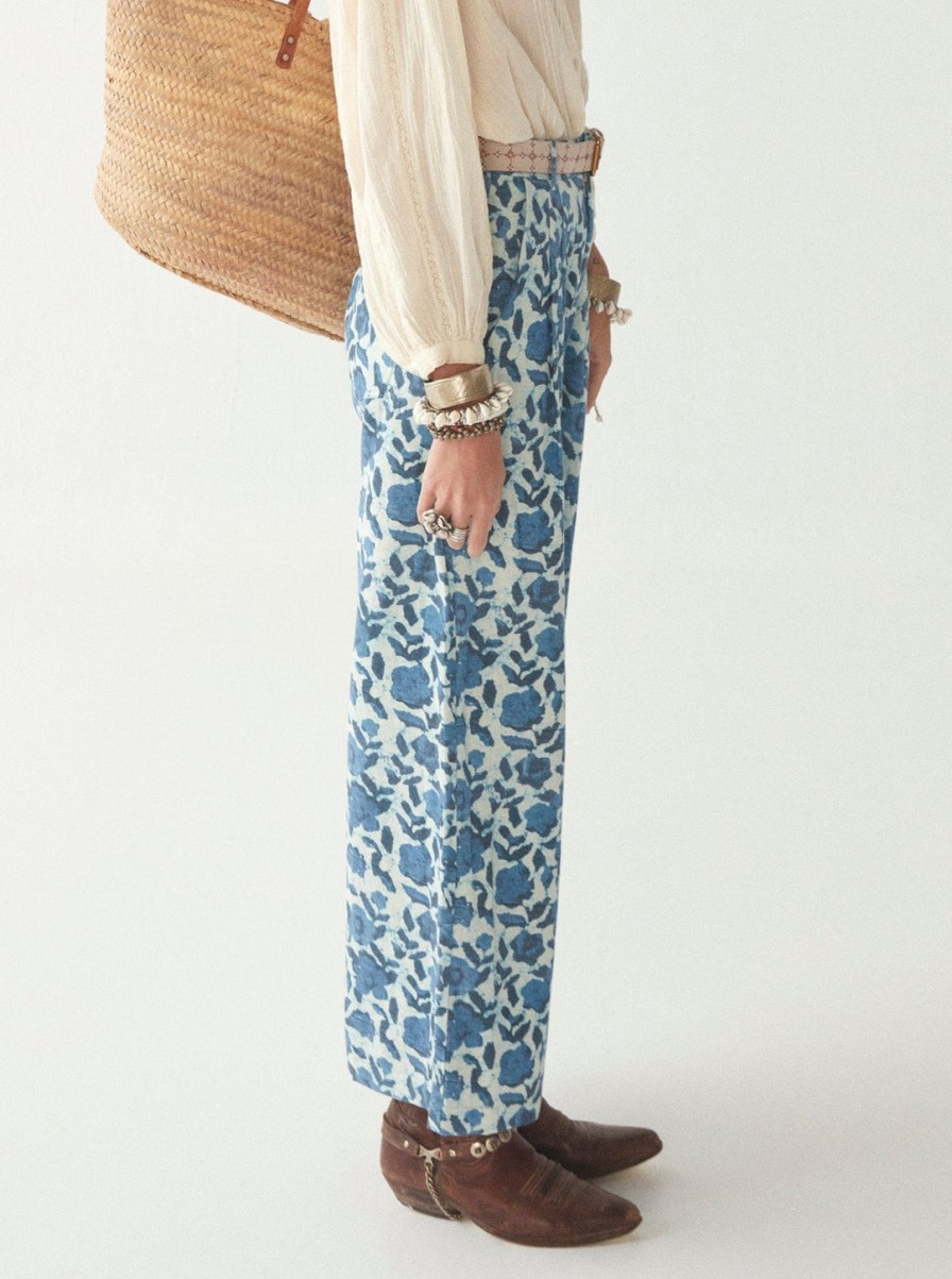 Maison Hotel Maison Hotel Blue Poppy Indira Pant - Byadushka Hot