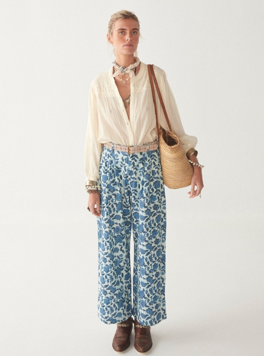 Maison Hotel Maison Hotel Blue Poppy Indira Pant - Byadushka Hot