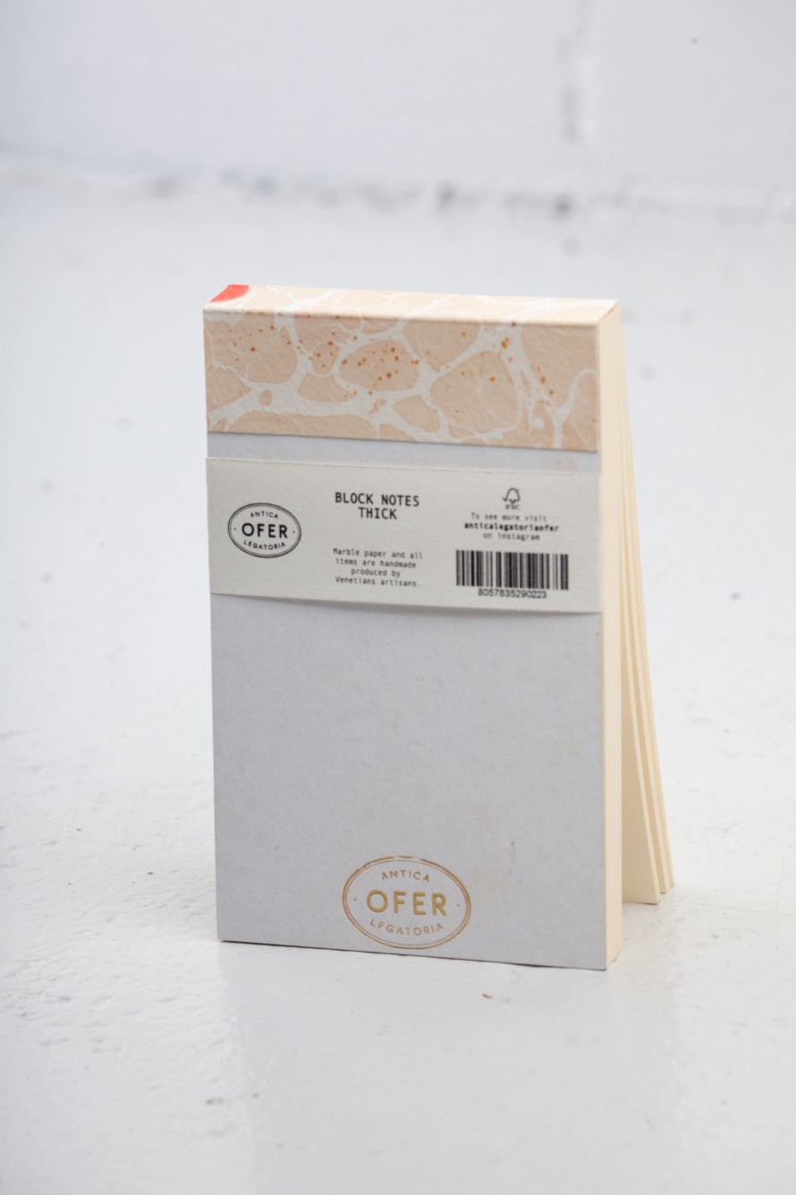 Ofer Orange Field Block Notes - Ofer Wholesale