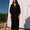 My Sleeping Gypsy Navy Blue Merezhivo Long Dress - My Sleeping Gypsy Hot