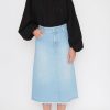 Happy Haus Happy Haus La Jupe Cecilie In Light Blue Clearance