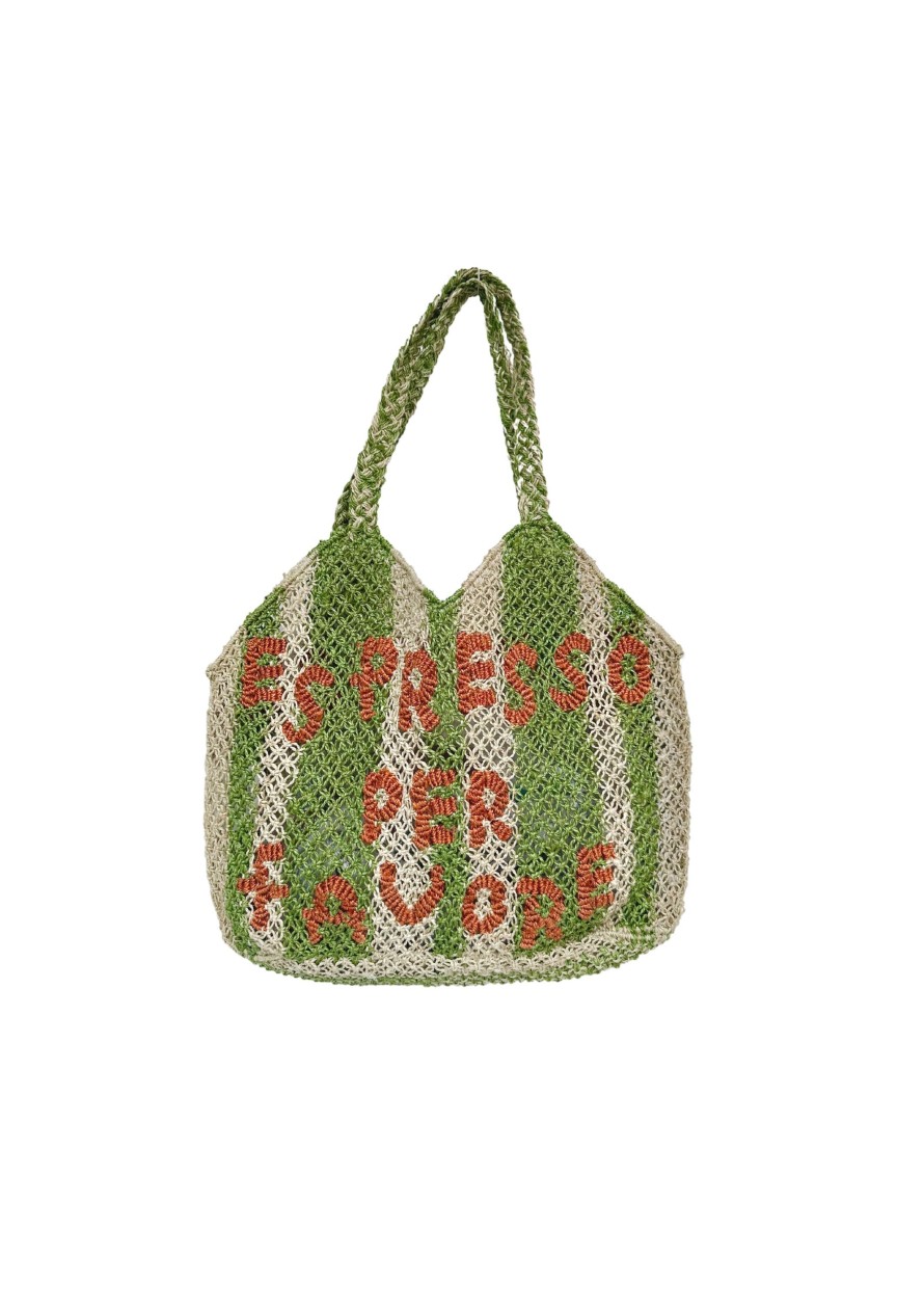 The Jacksons The Jacksons Drew Espresso Jute Bag Online