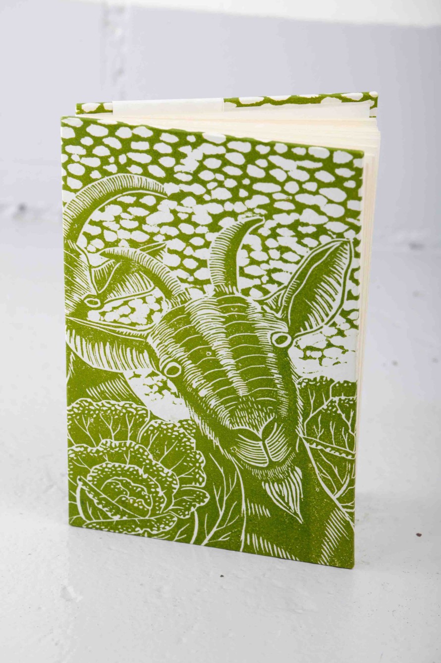 Ofer Hand-Sewn Goat Design Notebook - Ofer Wholesale