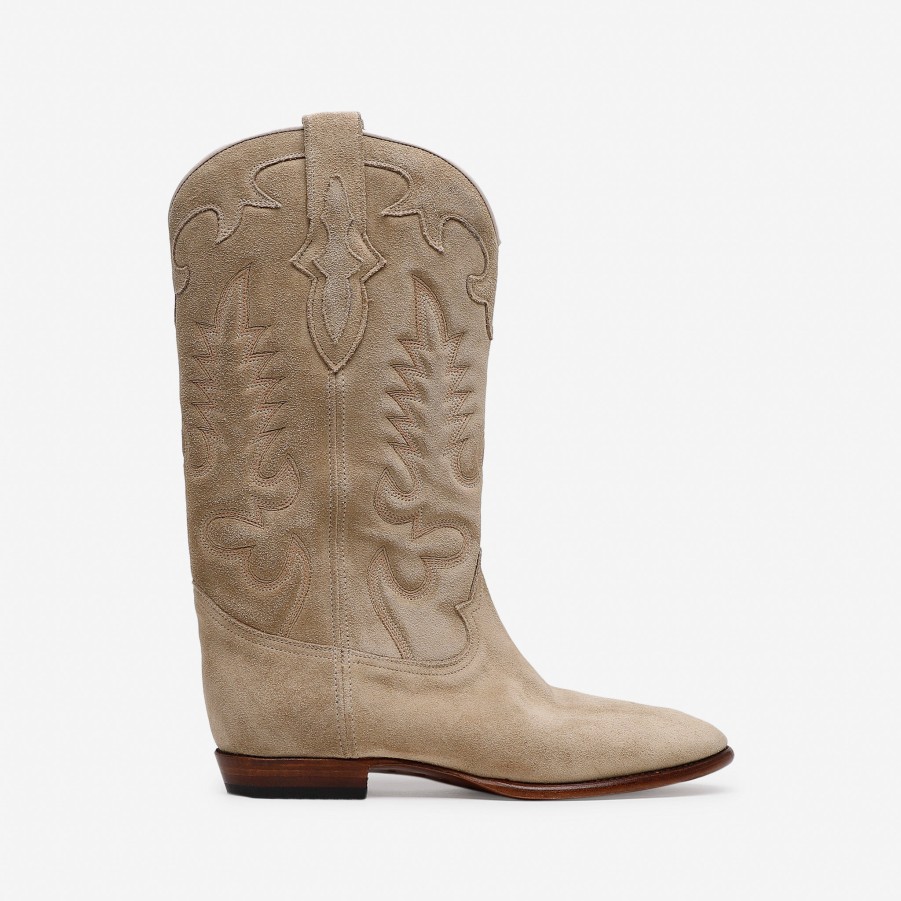 Shiloh Heritage Shiloh Heritage Desert Leather Western Cowboy Boots Wholesale