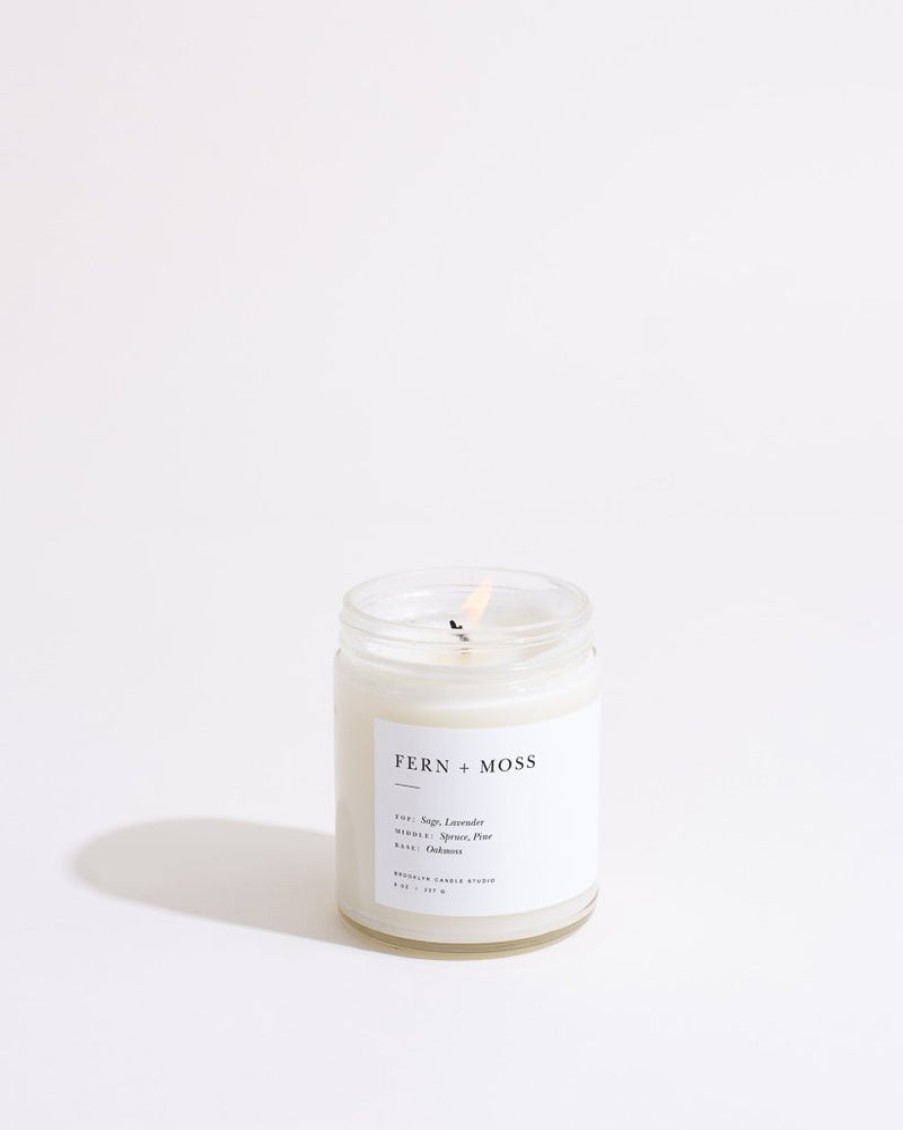 Brooklyn Candle Studio Brooklyn Candle Studio Fern + Moss Minimalist Candle Best