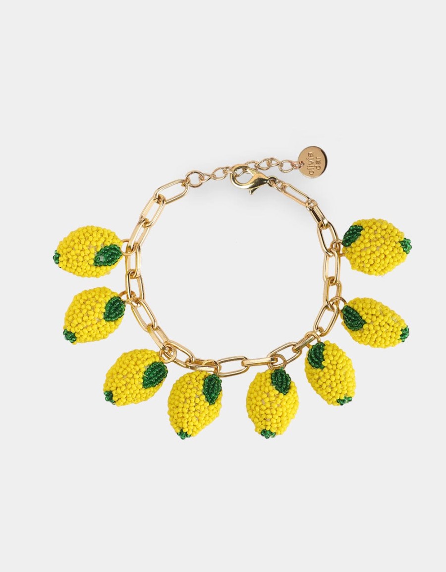 Olivia Dar Lemons 3D Bracelet Online