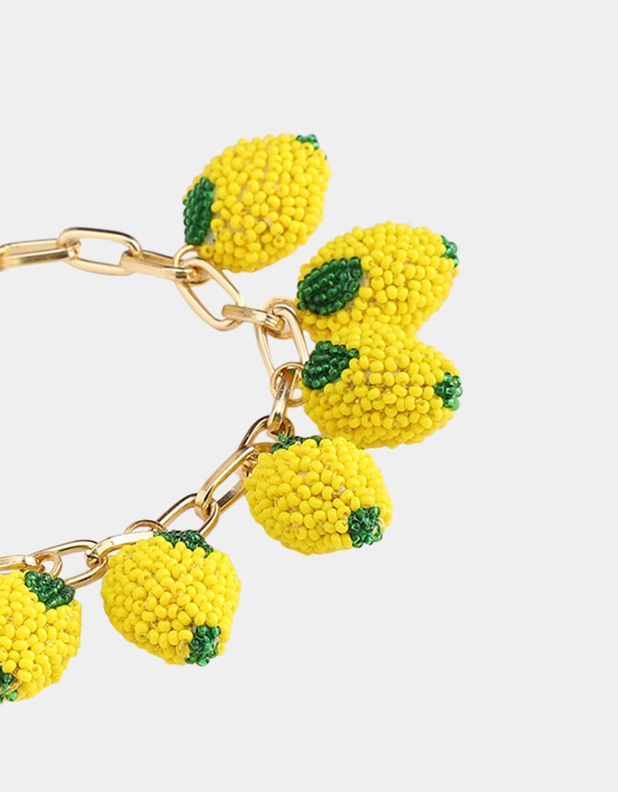 Olivia Dar Lemons 3D Bracelet Online