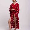 Kleed Red Savannah Kimono Wholesale