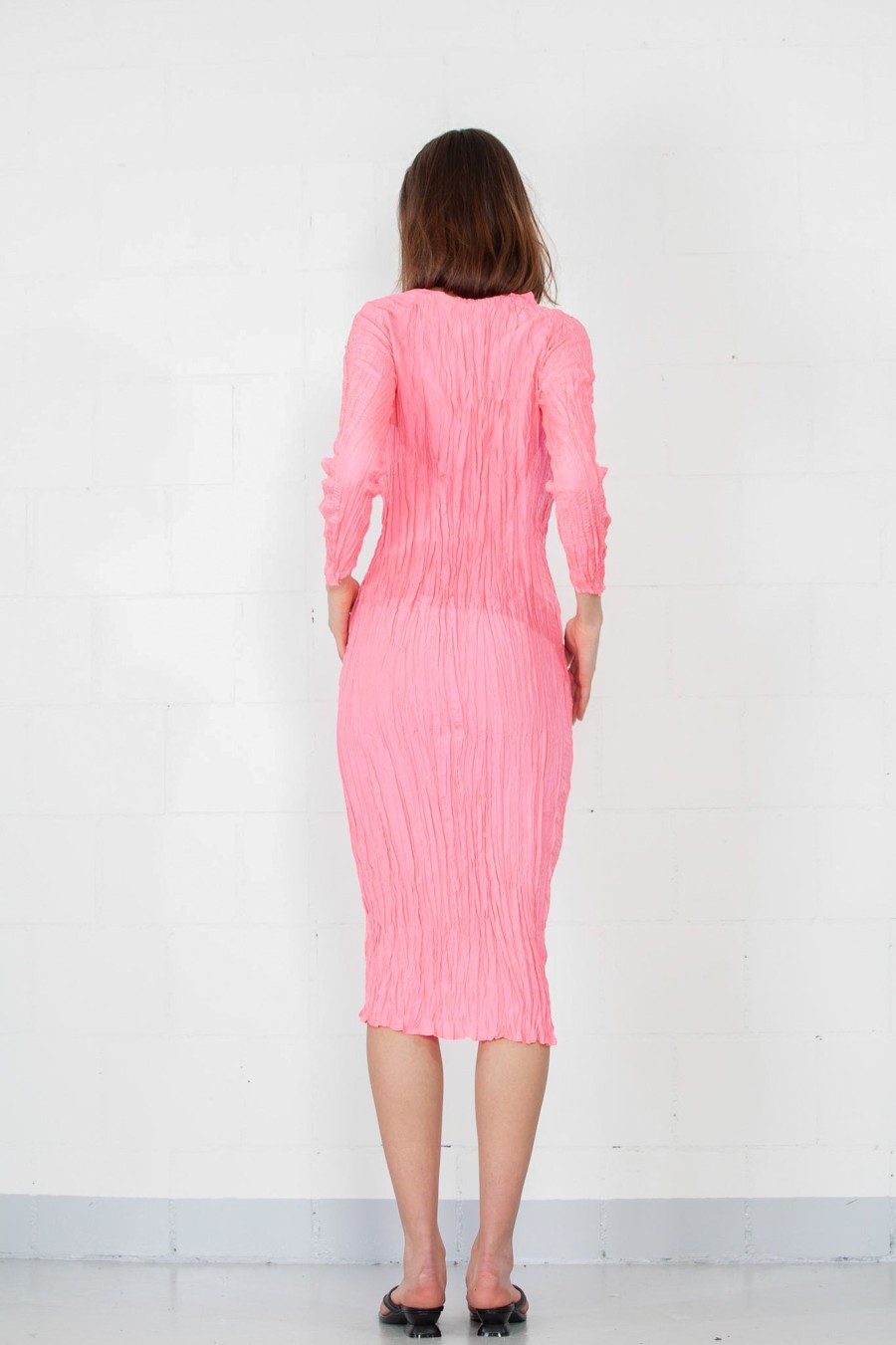 Anaak Fluoro Palma Pleated Dress Wholesale