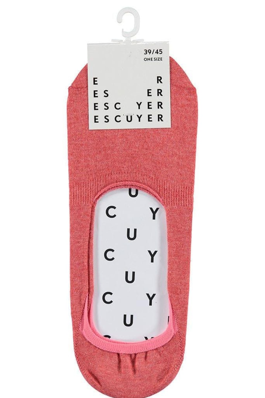 Escuyer Red Melange Invisible Socks - Escuyer Best