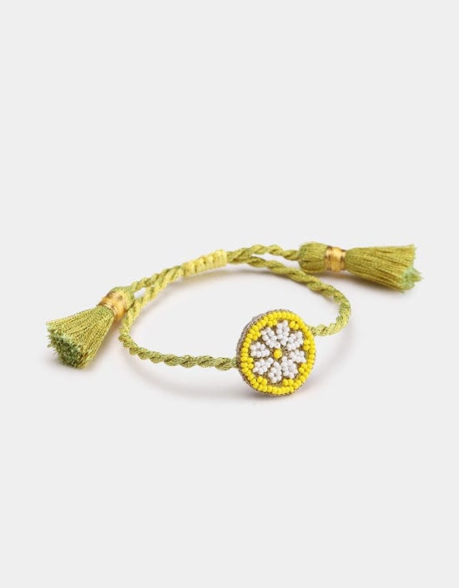 Olivia Dar Lemon Slice Mini Bracelet Best