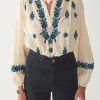 Maison Hotel Maison Hotel Lina Holbox Blue Blouse - Byadushka Online