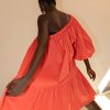 The Label Edition Romy Coral Dress - The Label Edition Clearance