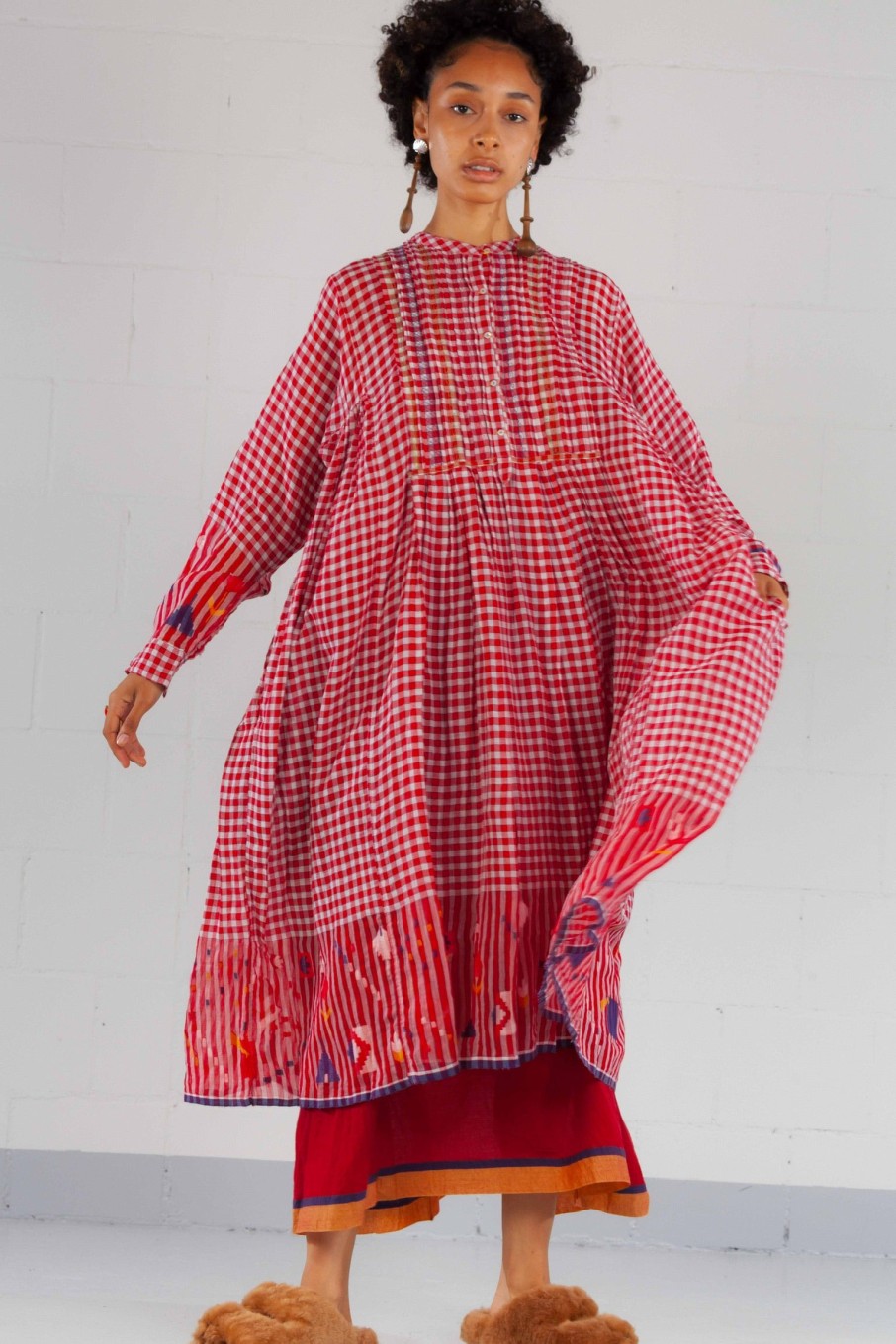 Injiri Rasa 23 Checked Dress - Injiri Wholesale