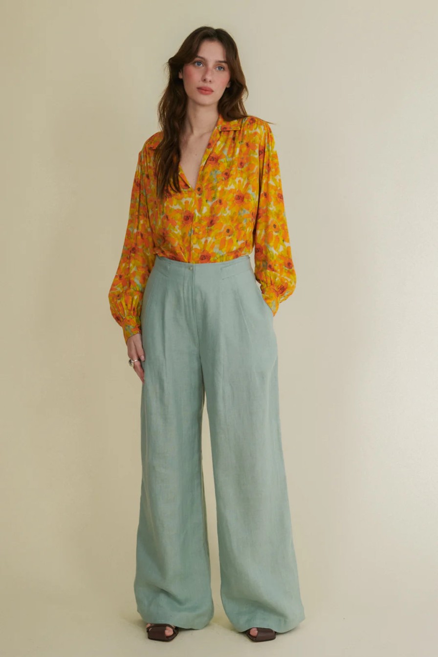 Romualda Romualda Salvia Aphelia Trousers New