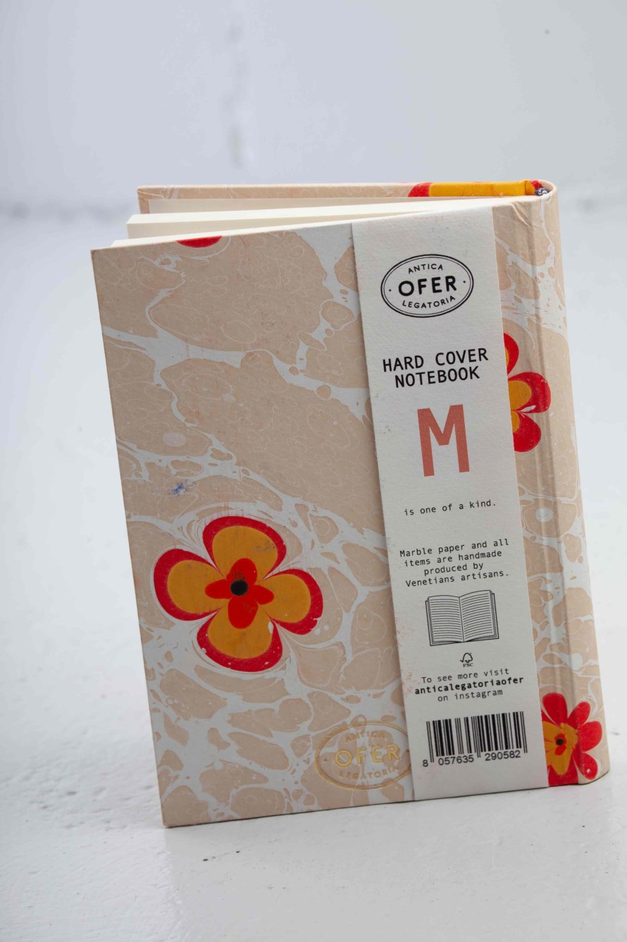 Ofer Hard Cover Notebook Orange Field - Ofer Clearance