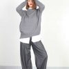 By Adushka Yaris Grey Trousers Best