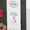 Ofer Black Field Singer Notebook N°5 - Ofer New