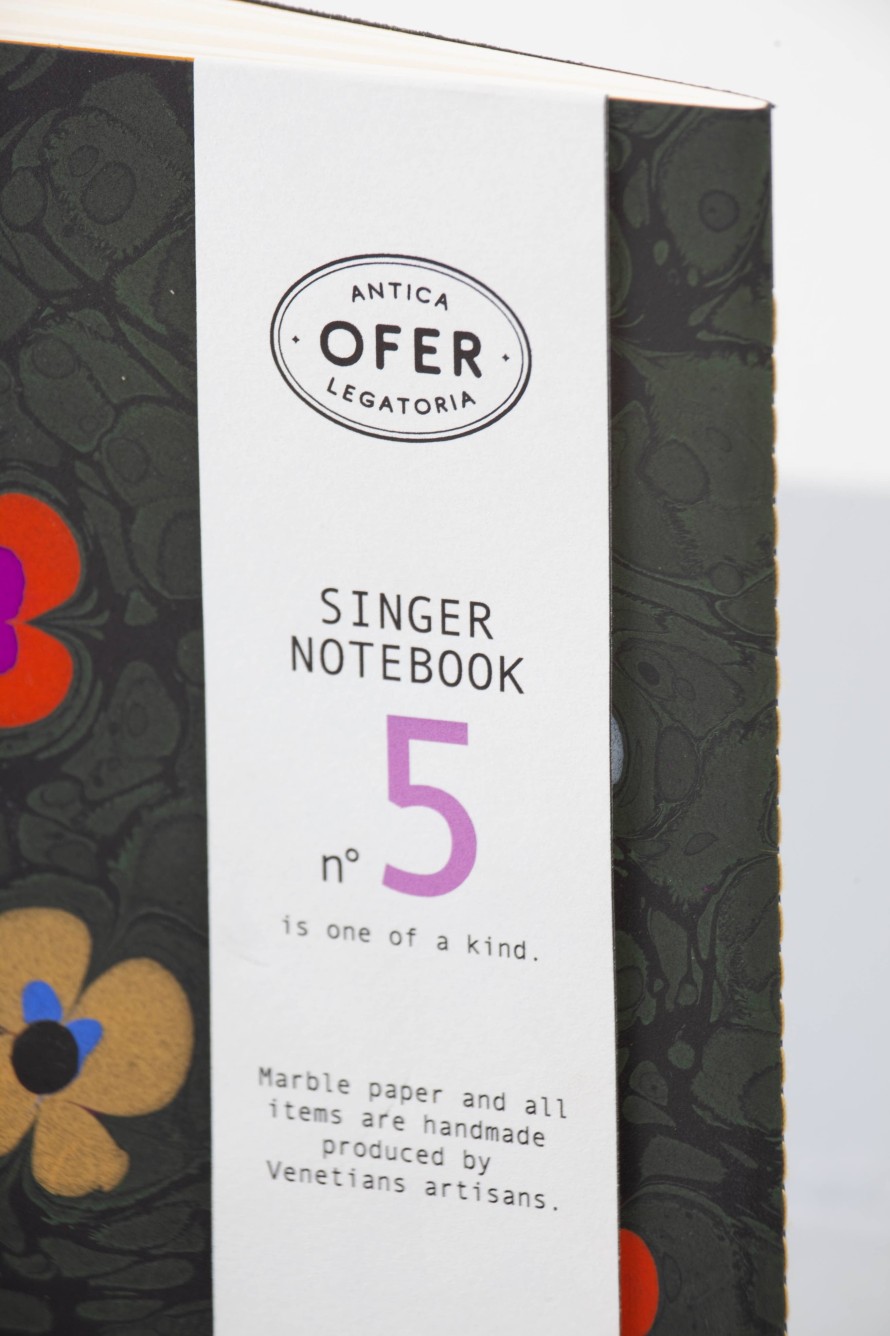 Ofer Black Field Singer Notebook N°5 - Ofer New