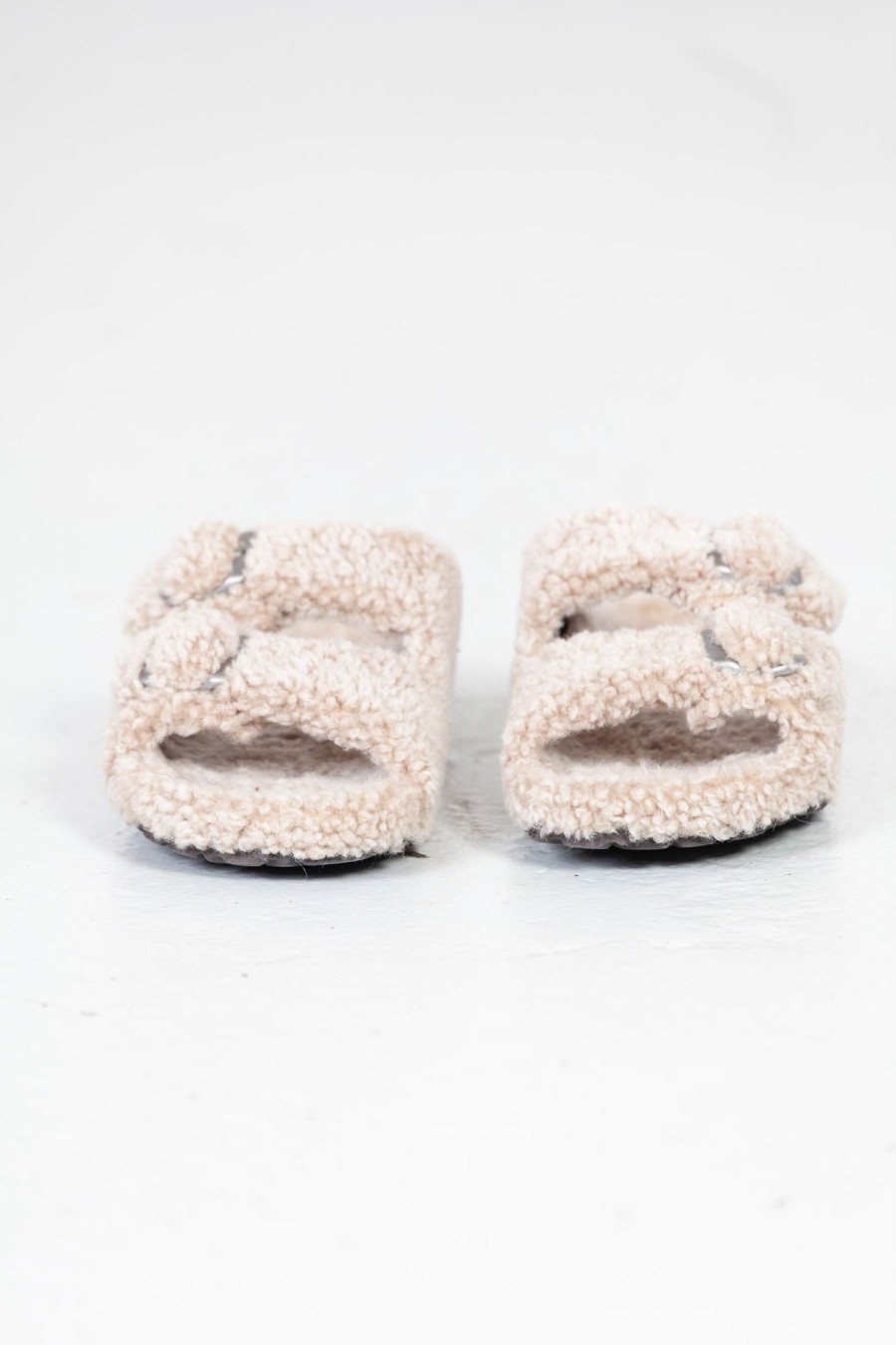 ByAdushka Ecru Montone Slippers Best