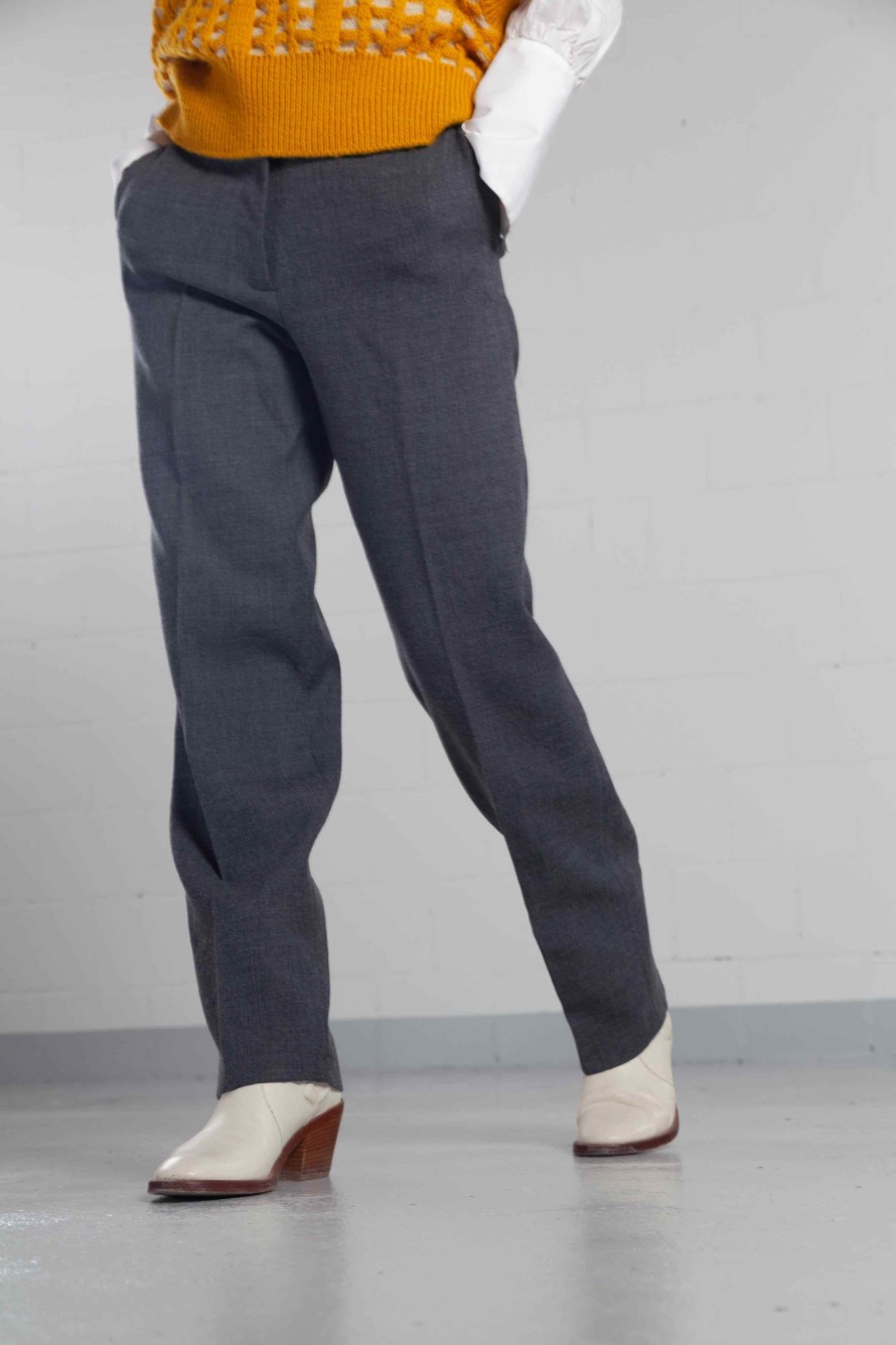 Balia 8.22 Cigarette Wool Trousers Clearance