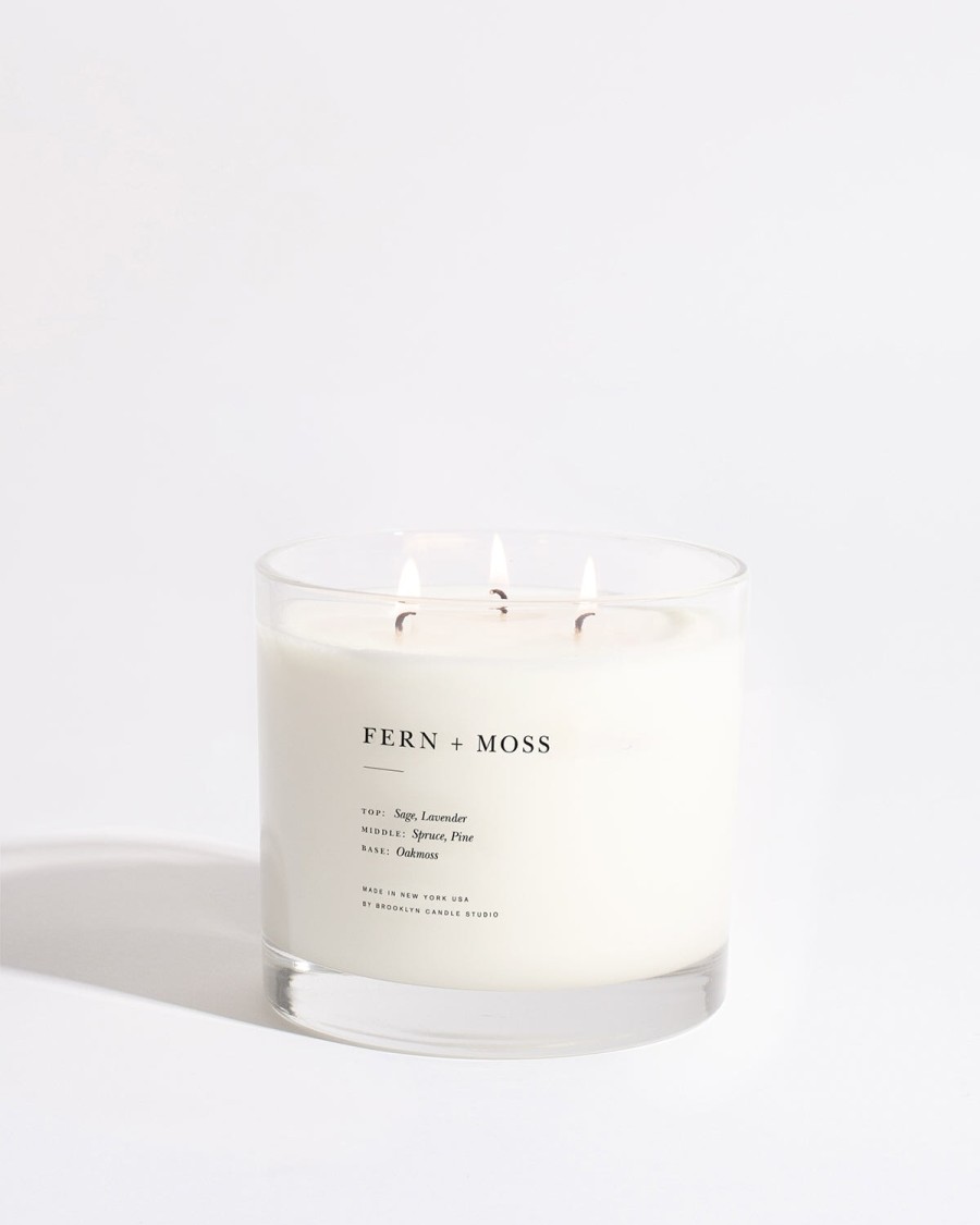 Brooklyn Candle Studio Brooklyn Candle Studio Fern + Moss Maximalist 3-Wick Candle Clearance