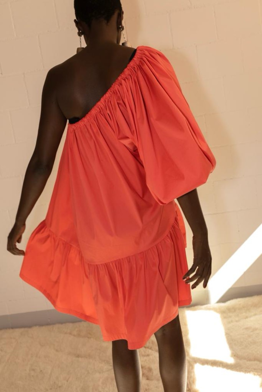 The Label Edition Romy Coral Dress - The Label Edition Wholesale