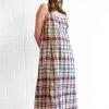 Injiri Checked Rasa Slip Dress - Injiri Online