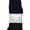 Escuyer Cashmere Socks Navy - Escuyer Wholesale