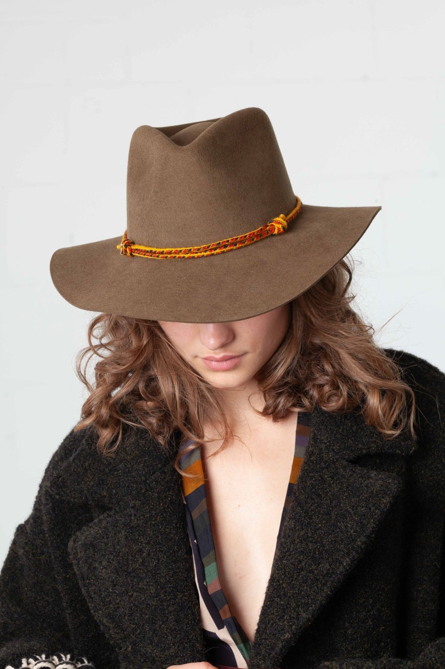 Guanábana Khaki Wool Hat Clearance